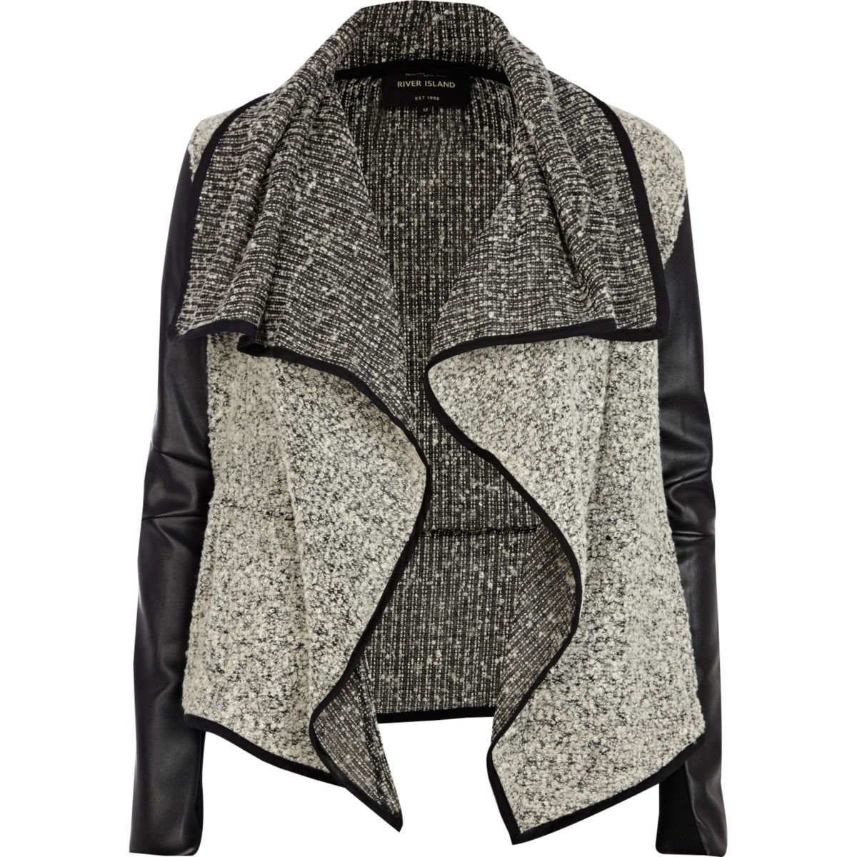 river island size guide mens jacket