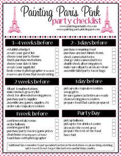 birthday party planning guide pdf
