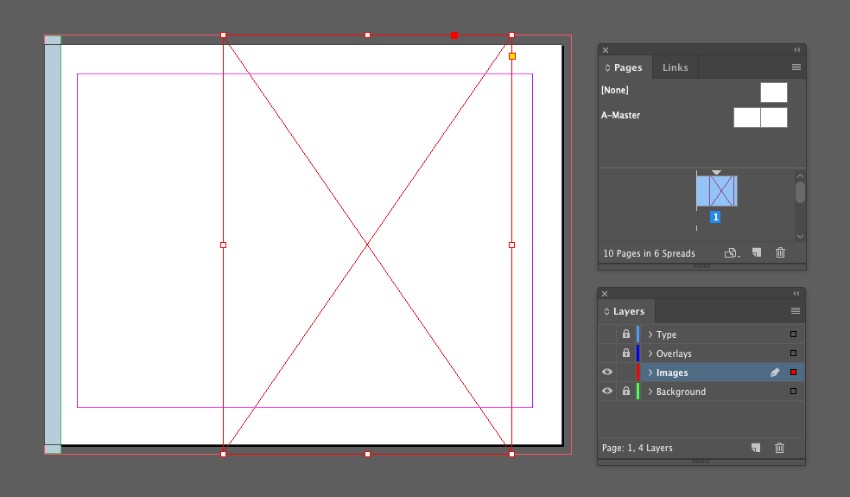 how to unlock guides in indesign